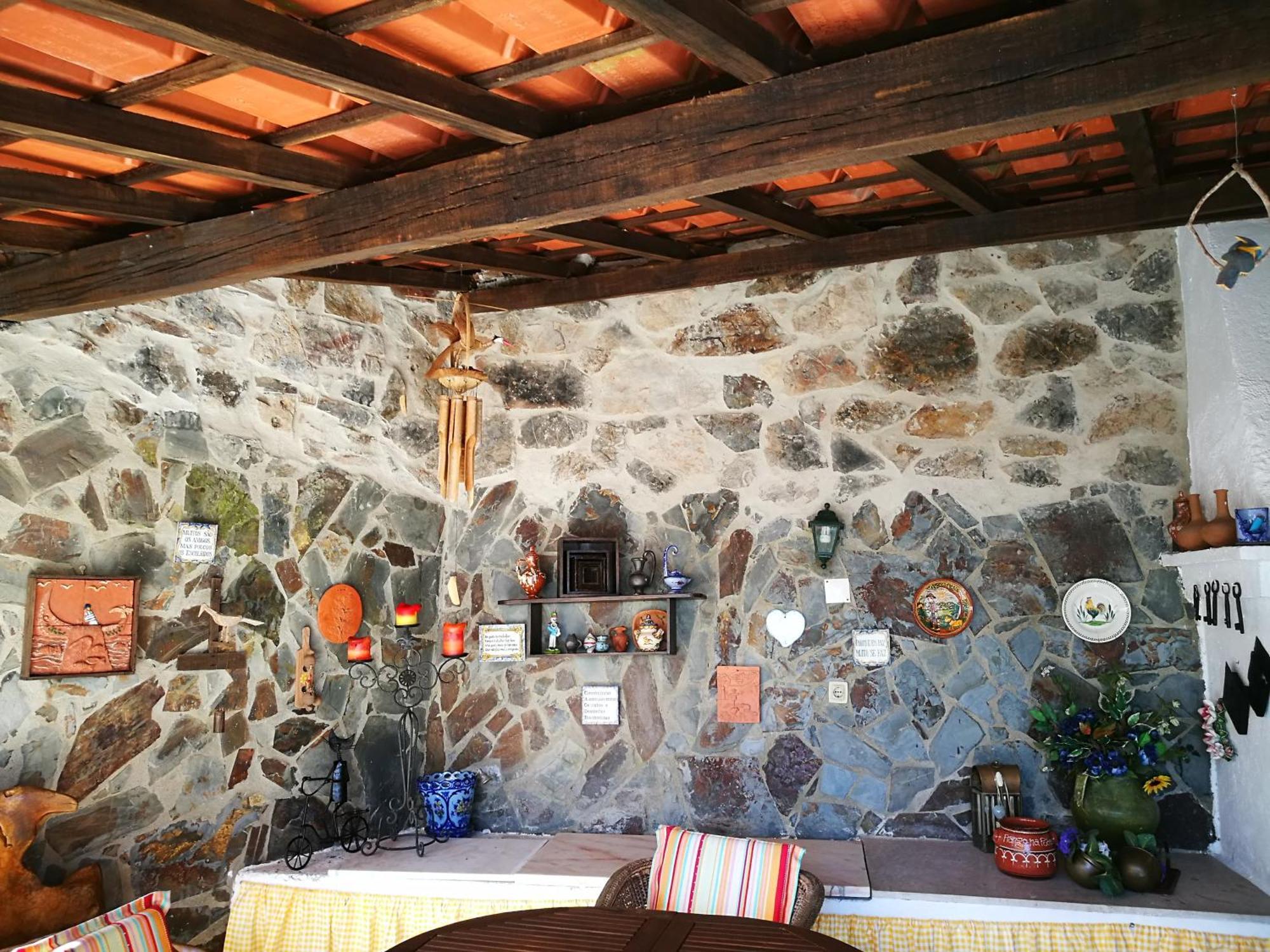 Вилла A Casa Da Fonte Alviobeira Экстерьер фото