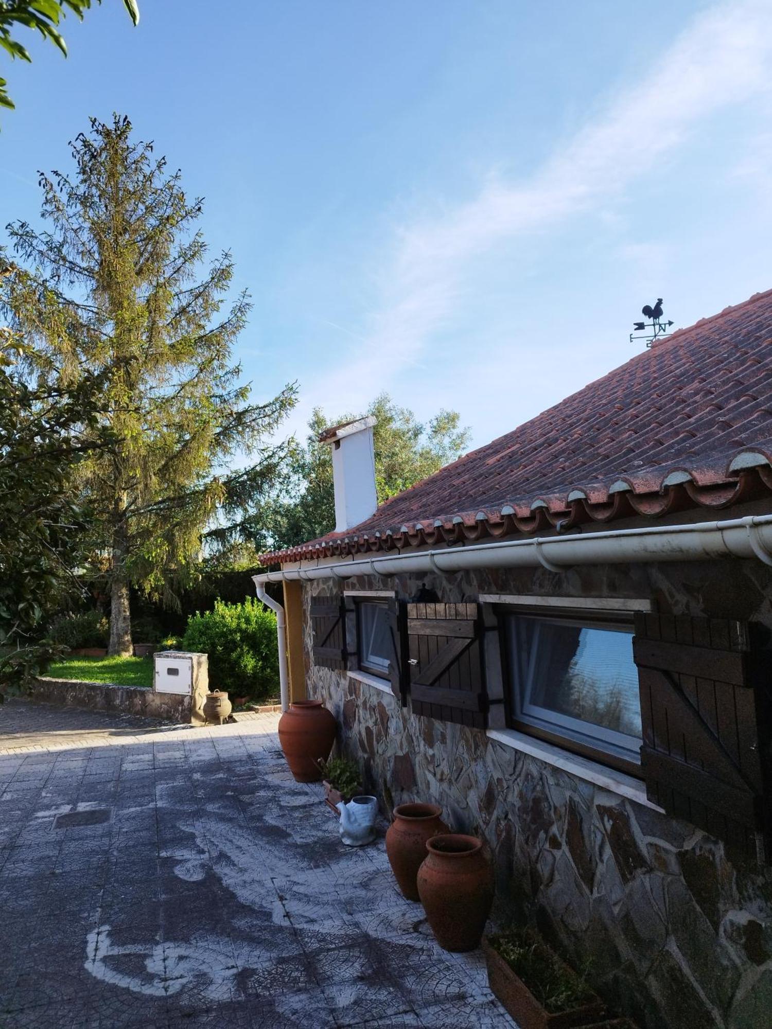 Вилла A Casa Da Fonte Alviobeira Экстерьер фото